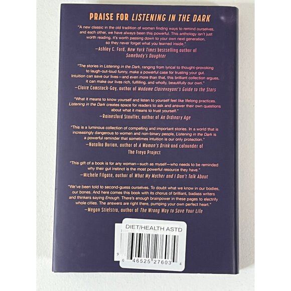 Listening in the Dark by Amber Tamblyn Hardcover Book Women Essays & Intuition - Picture 5 of 5